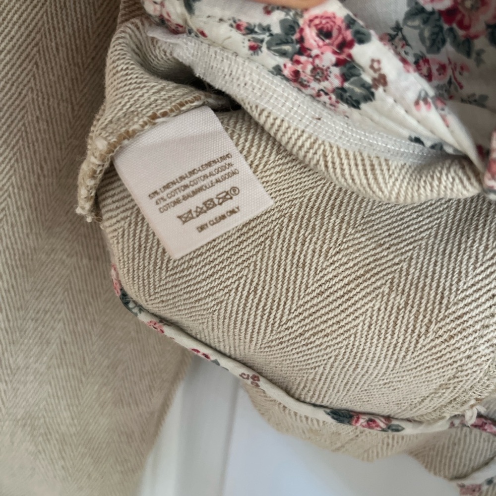 Free People Beige Cropped Blazer Jacket - Picture 5 of 7